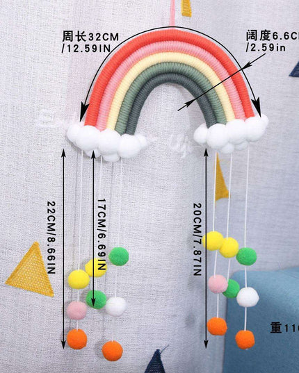 Nordic Holiday Woolen Wall Hangings: Handcrafted Festive Home Decor for Cozy Winter Vibes