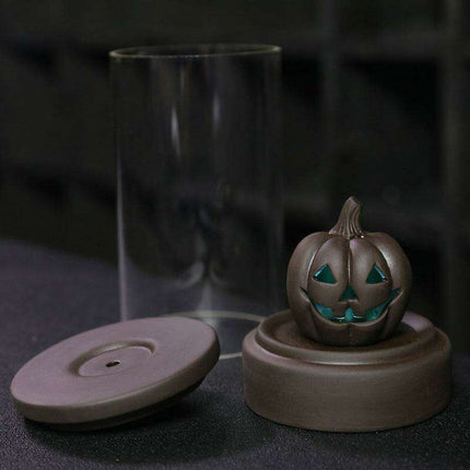 Mystical Pumpkin Backflow Incense Fountain for Halloween