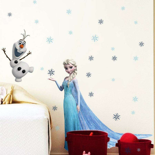 Enchanted Frosted Princess Wall Decals