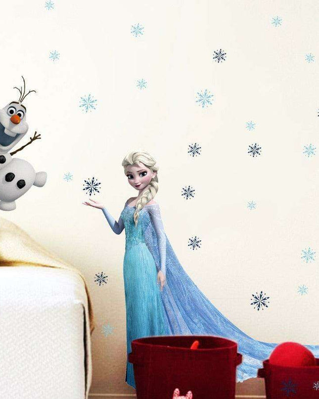 Enchanted Frosted Princess Wall Decals