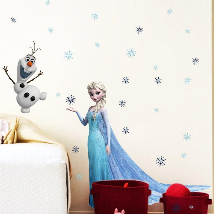 Frozen Princess Magic Wall Decals