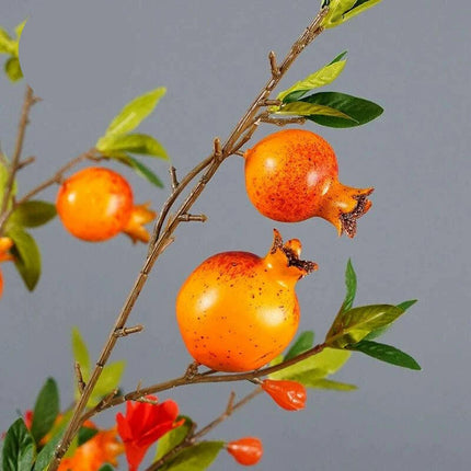 1PC Artificial Pomegranate Branch For Home Decor - Très Elite