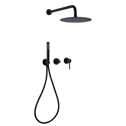 Rain Shower System with Handheld Shower & Valve – Modern Desig