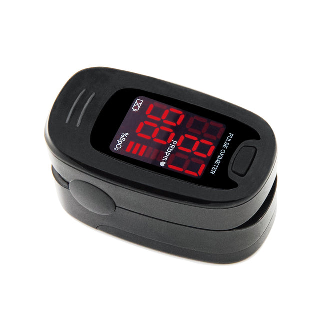 Contec CMS50M Pulse Oximeter Black Fingertip SpO2 PR Monitor LED