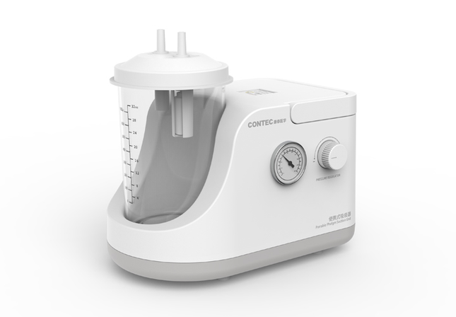 Contec SA100VET Portable Sputum Aspirator Medical Negative Pressure Pump