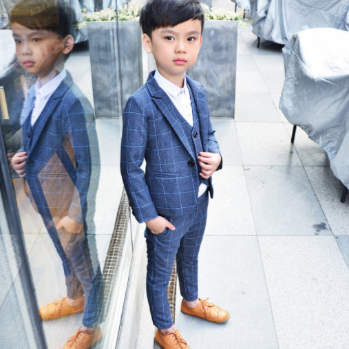 Peekaboo Studio Children's Three-Piece Comfort Suit with Stylish Desig