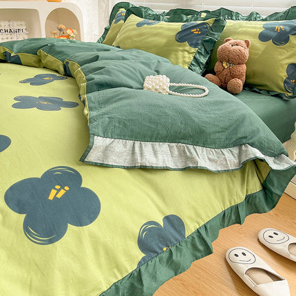 Peekaboo Studio Fashion Cotton Quilt Cover - Soft & Durable for Dorms