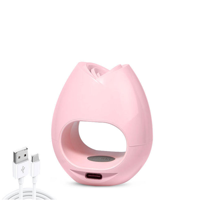 Rose Nail Light Therapy Device With Four Color Options For Comfort