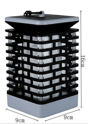 Outdoor LED Solar Sensor Light Landscape Lantern Flame Torch Candle