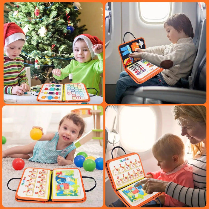 Wonderland Montessori Parish Toys Interactive Cloth Storybook - Inspiring Educational Adventure