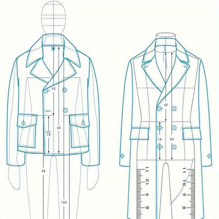 Men's Clear Fashion Mannequin: Essential Tool for Tailoring and Knitting