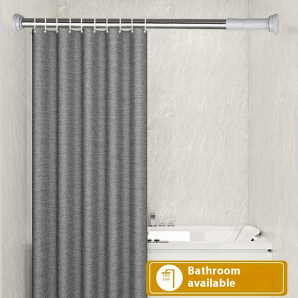 Stainless Steel Telescopic Shower Curtain Rod Punch-free Clothing Rod