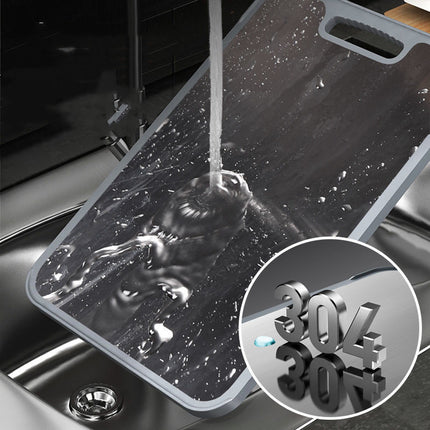 Double Sided Stainless Steel Cutting Board For Kneading And Rolling Noodles
