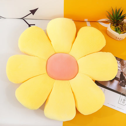 Peekaboo Studio Small Daisy Petal Cushion - Soft, Decorative Accent