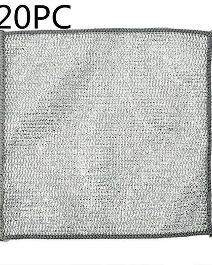 Microfiber Steel Wire Cleaning Cloths for Kitchen Dishes