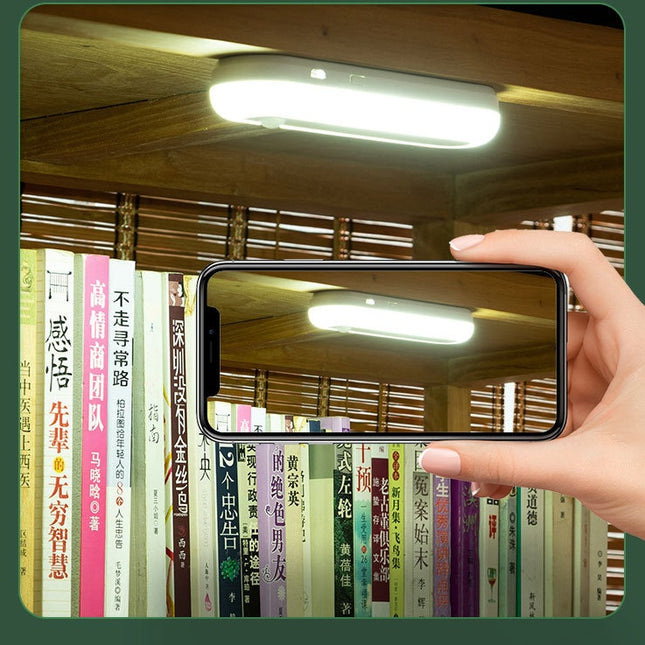 LED Motion Sensor Night Light Auto On With Rechargeable Battery White Or Yellow