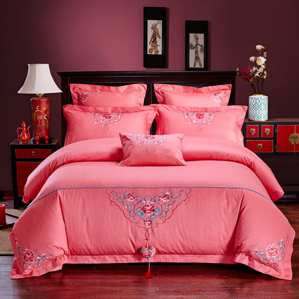 Wedding Cotton Four Piece Bedding