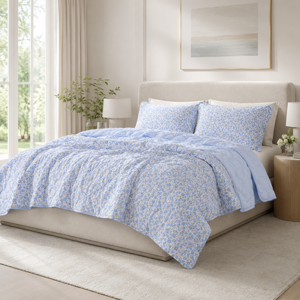 Manufacturer Direct Summer Cooling Blanket - Breathable & Lightweight Pillowcases & Shams breathable-quilted-summer-blanket-cooling-skin-friendly-comforter-soft-lightweight-quilt-well-vetilated-single-double-duvet-set-1