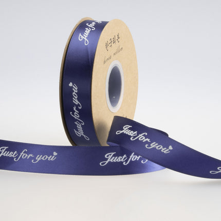 Peekaboo Studio Flower Bouquet Ribbon - Printed English Letters, Durab