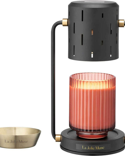 Vintage Serenity Aromatherapy Iron Lamp with Customizable Light Options and Fragrant Wax Melts