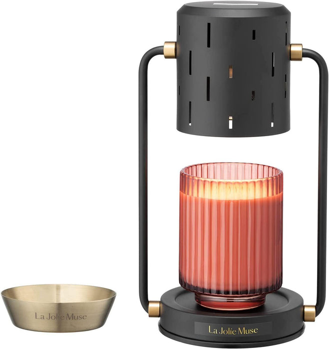 Vintage Serenity Aromatherapy Iron Lamp with Customizable Light Options and Fragrant Wax Melts