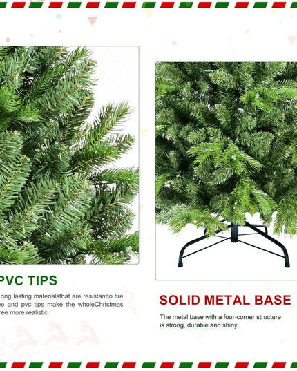 PE, PVC Christmas Tree, Green