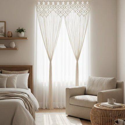 Macrame Curtain Cotton