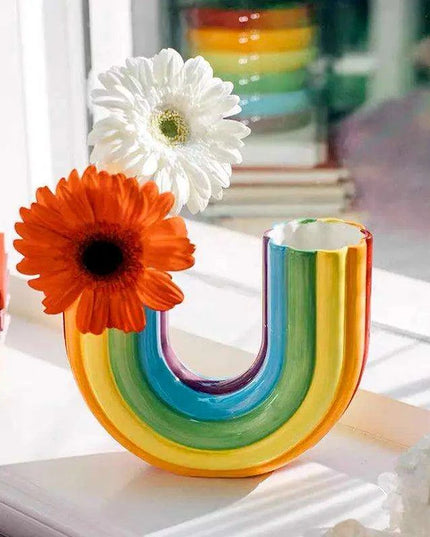 Colorful Harmony Vase - Brighten Your Home with Joy