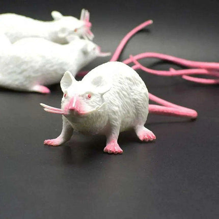 Realistic Small Rat Prank Toy for Halloween Haunts