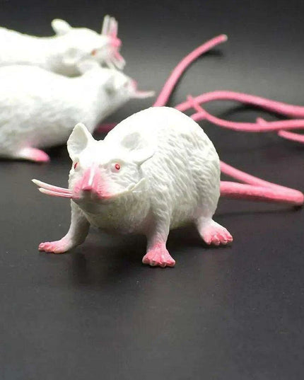 Realistic Small Rat Prank Toy for Halloween Haunts