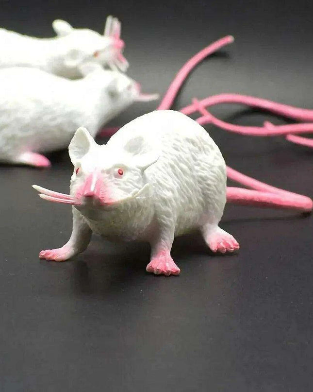 Realistic Small Rat Prank Toy for Halloween Haunts