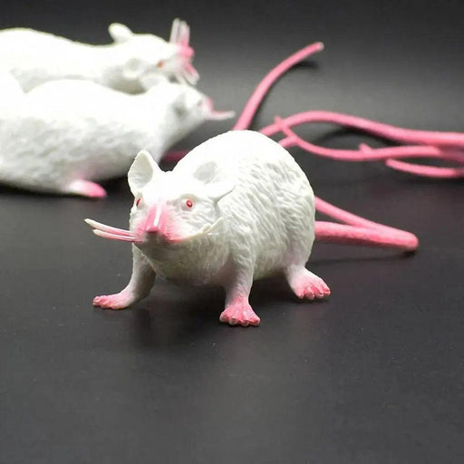 Spine-Chilling Realistic Small Rat Prank Toy for Halloween Parties