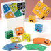 Emoticon Adventure Cube Puzzle: Educational Game Set for Kids