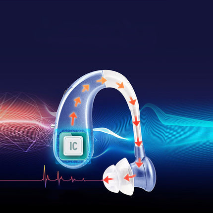 Peekaboo Studio VHP-202s Rechargeable Hearing Aid - Dual Language Supp