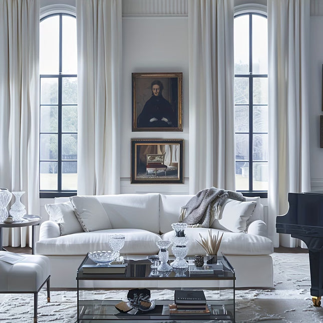 Luxury Wrinkle FREE Faux Suede Curtain