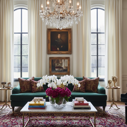 Luxury Wrinkle FREE Faux Suede Curtain