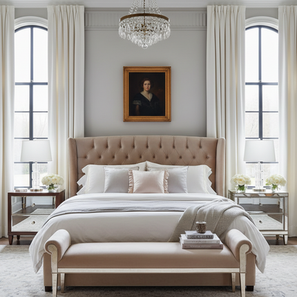 Luxury Wrinkle FREE Faux Suede Curtain