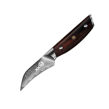 Damascus Kitchen Knife For Slicing Meat And Cutting Fruit