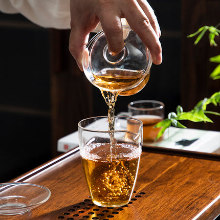Pyrex Sancai Gaiwan Tea Cup - High Quality, Elegant Design by Peekaboo