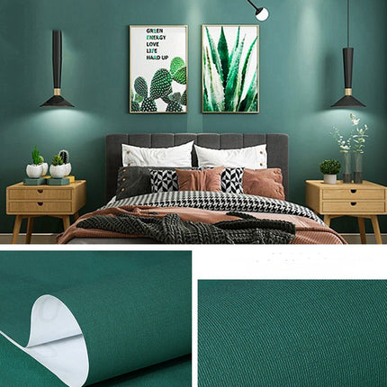Peekaboo Studio Oil-Proof Self-Adhesive Solid Color Wallpaper