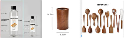 Food Grade Mineral Oil For Solid Wood Cutting Board Maintenance 300ml