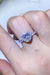 Enchanting Love: Heart-Shaped Moissanite Ring with Certification