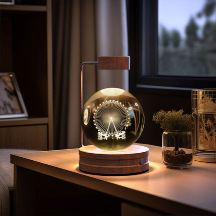 Peekaboo Studio Cosmic Dinosaur Night Light - USB Powered & Warm Glow