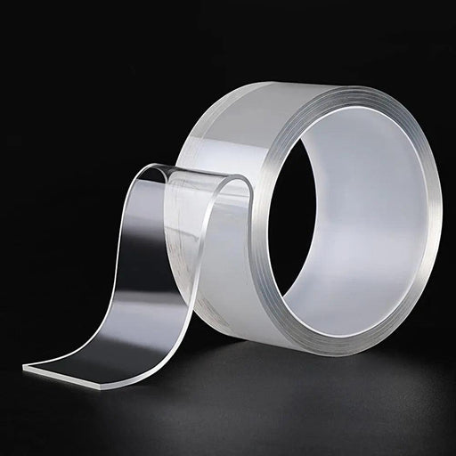 NanoGrip - Adjustable Clear Adhesive Tape with Customizable Lengths