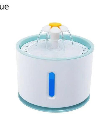 Advanced Silent Pump Smart LED Pet Water Dispenser - 2.4L Capacity with USB LCD Monitor