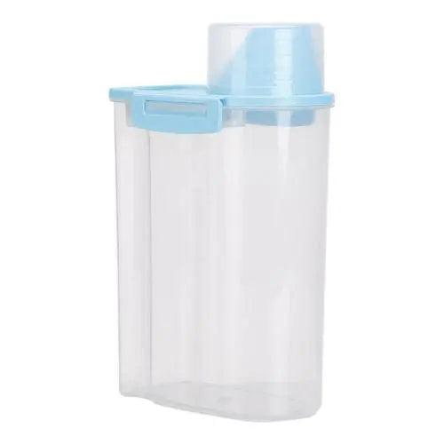 Large Capacity Cereal Keeper with Built-in Measuring Cup Lid