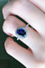 Stunning Lab-Diamond 2 Carat Pigeon Egg Ring: Elegant and Dazzling