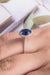 Stunning Lab-Diamond 2 Carat Pigeon Egg Ring: Elegant and Dazzling