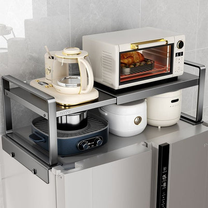 AliKopy Magnetic Refrigerator Top Storage Rack - Space-Saving Organize