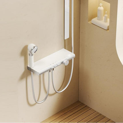 AliKopy Modern Concealed Shower Set with Easy Installation & Storage S